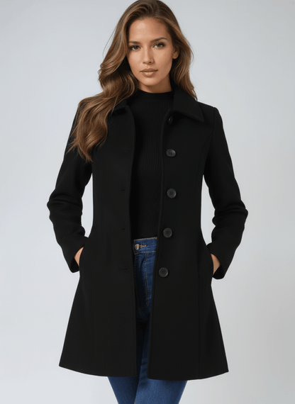 Helena | Women's One-Button Winter Coat