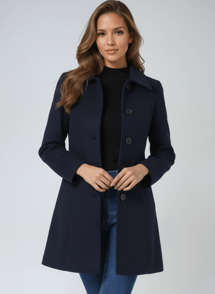 Helena | Women's One-Button Winter Coat