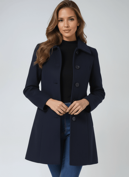 Helena | Women's One-Button Winter Coat