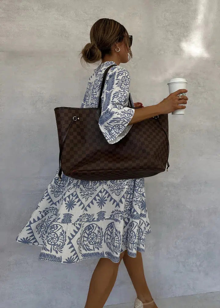 Idalina | Women's Chic Printed Dress