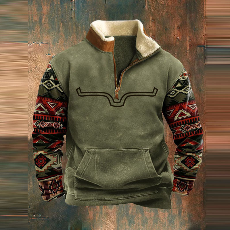Fred | Longline Warm Zip Jumper