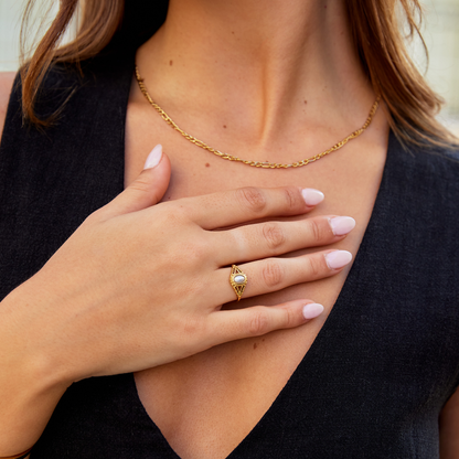 Aitana | Vintage Pearl Ring