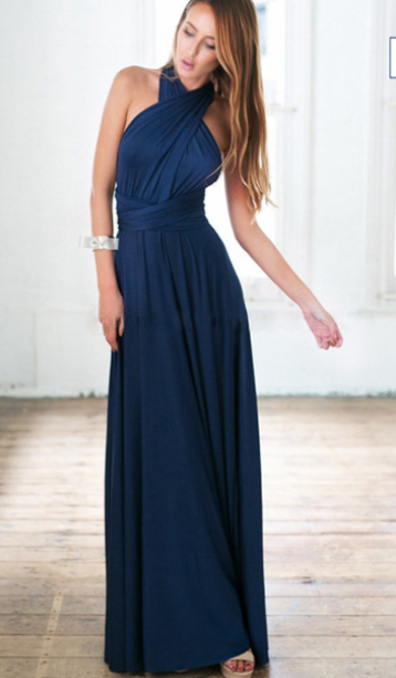Women's a-Lot, Multi-Functional Wrap Maxi Dress