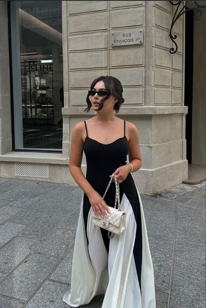 Eliana | Women's Paneled Maxi Dress