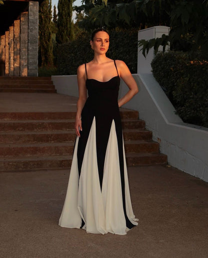 Eliana | Women's Paneled Maxi Dress