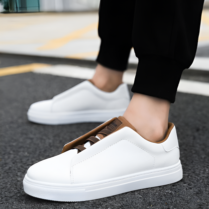 Bernardo | Men's Cushioned Lace-Up Trendy Trainers