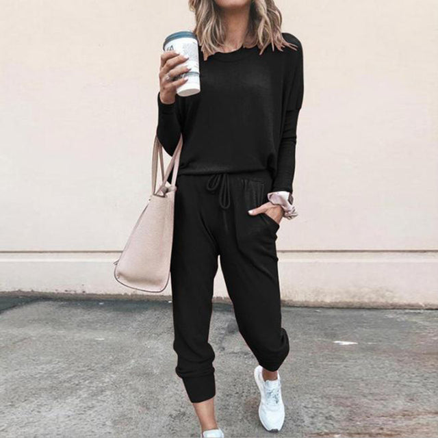 Jade | Women's Relaxed Lounge Set with Drawstring