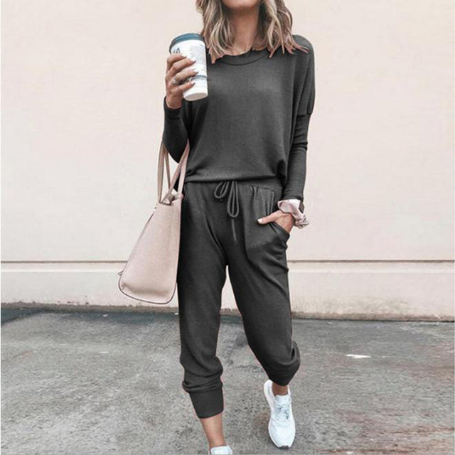 Jade | Women's Relaxed Lounge Set with Drawstring
