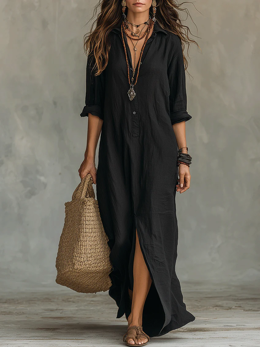 Willow | Women's Effortless Maxi Dress with Flattering Cut for Versatile Everyday Looks