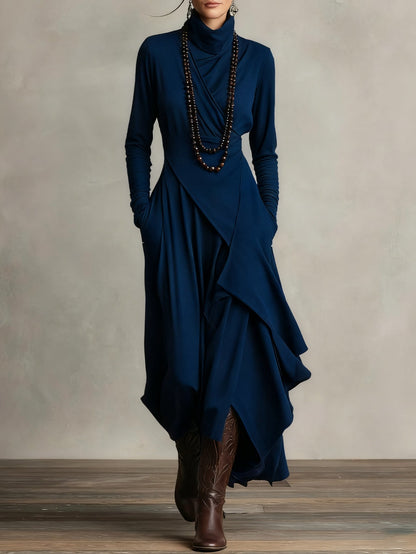 Keirae | Women's Chic Long Maxi Dress with Long Sleeve