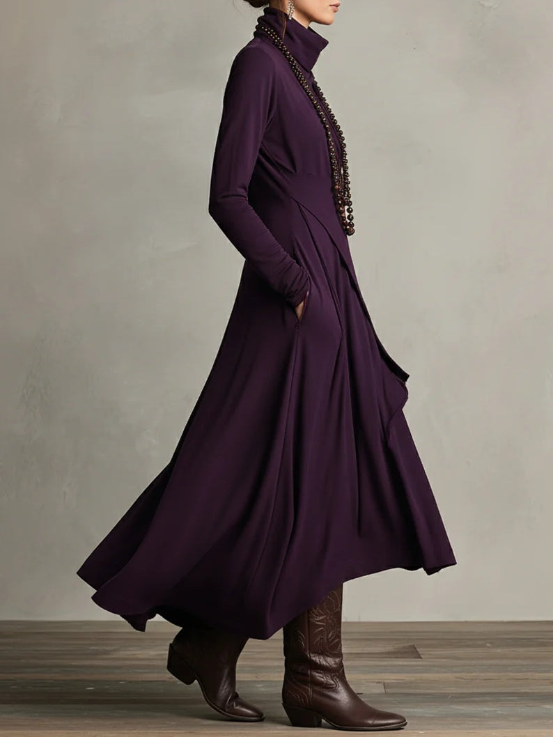 Keirae | Women's Chic Long Maxi Dress with Long Sleeve