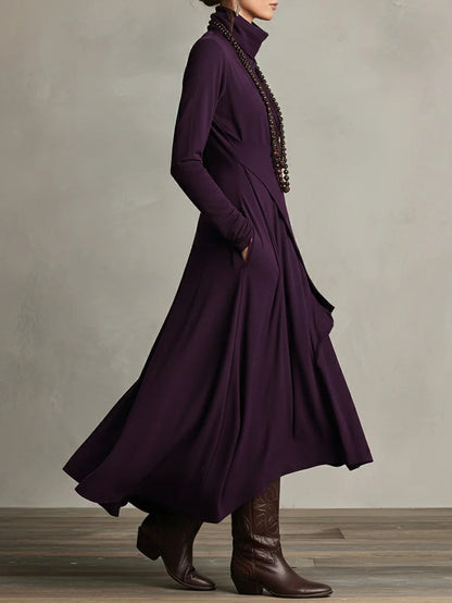 Keirae | Women's Chic Long Maxi Dress with Long Sleeve