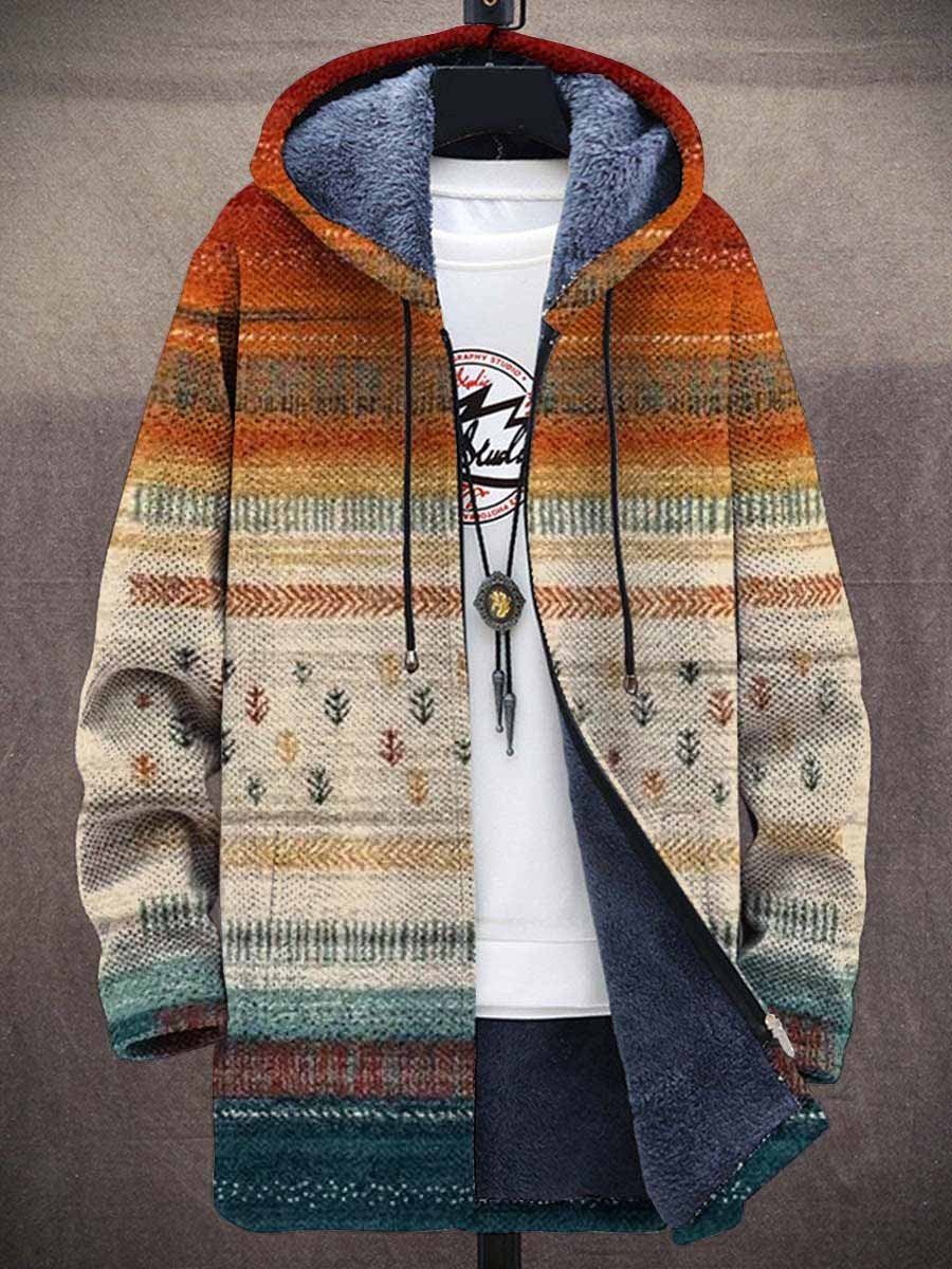 Zalie | Longline Luxurious Cardigan with Artistic Inspiration