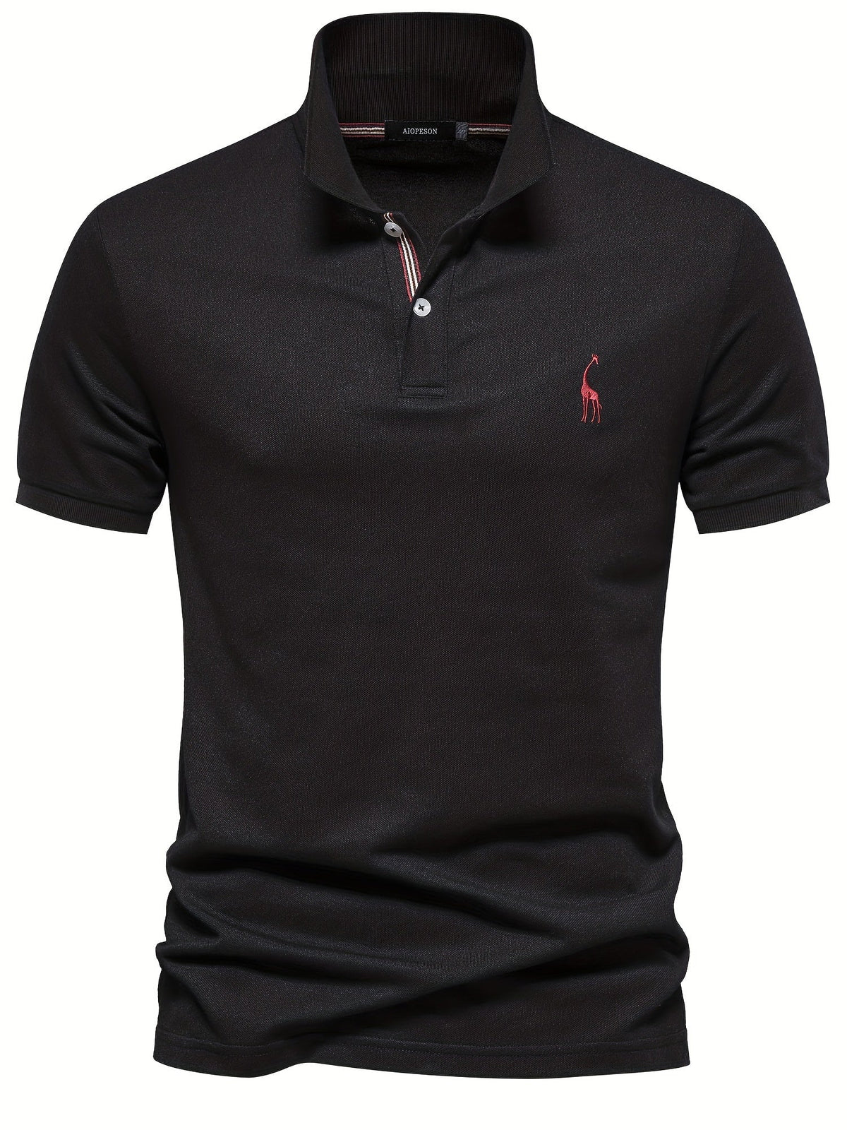 Leonardo | Men's Embroidered Polo Shirt with Short Sleeve