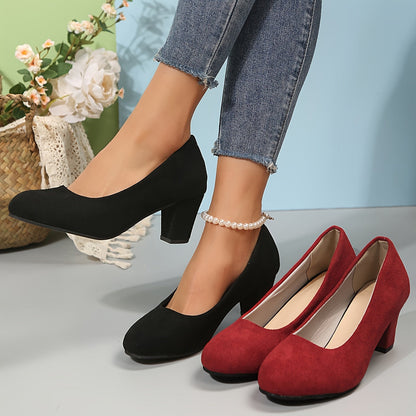 Tally | Women's Cushioned Slip-On Elegant Orthopedic Heels with Arch Support