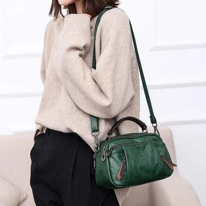 Finbjørg | Small and Versatile Bag in Golden Cognac Shade