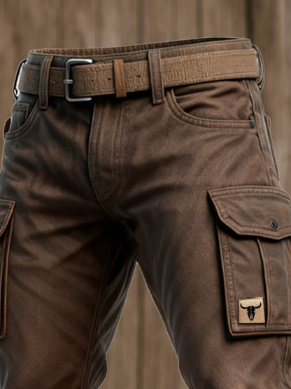 Dave | Men's Thermal Insulated Cargo Trousers with Pockets