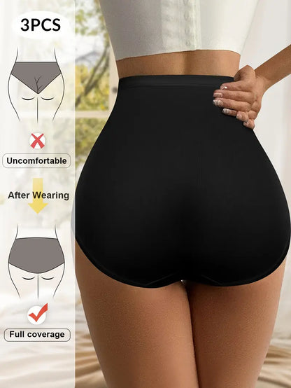 Sonia | Women's Seamless High Waist Panties
