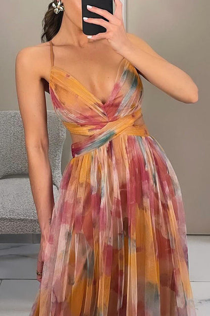 Valerie | Women's Elegant Floral Maxi Dress