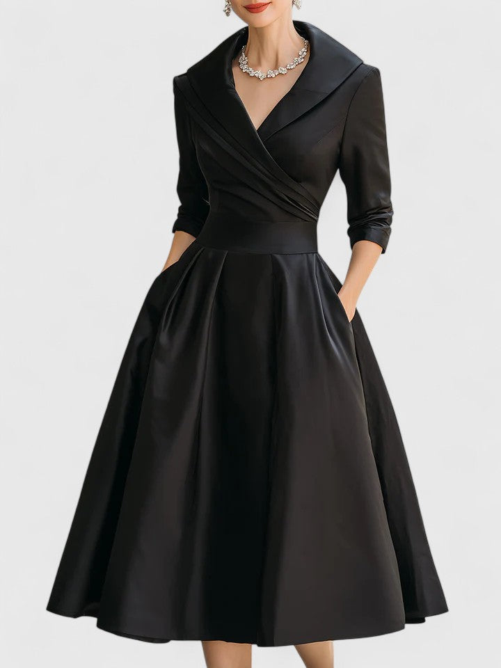 Marcelle | Women's Timeless Grace Midi Dress