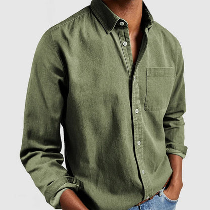 Alex | Men's Casual Shirt with Long Sleeve