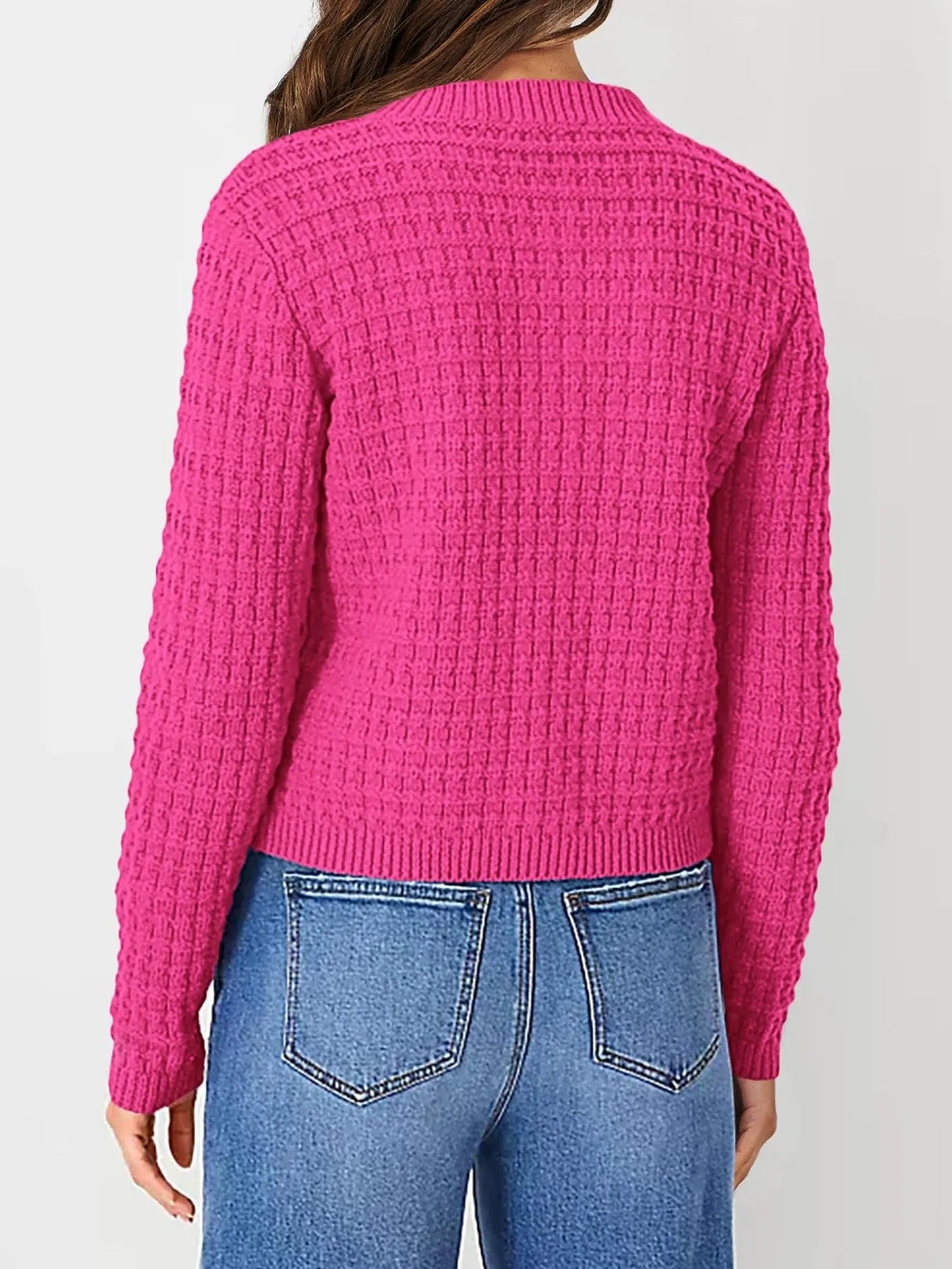 Harper | Women's Cardigan with Button Placket