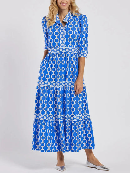 Juliette | Women's Chain Link Midi Dress