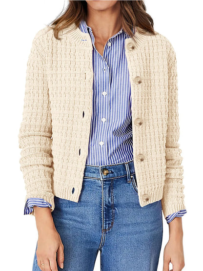 Harper | Women's Cardigan with Button Placket