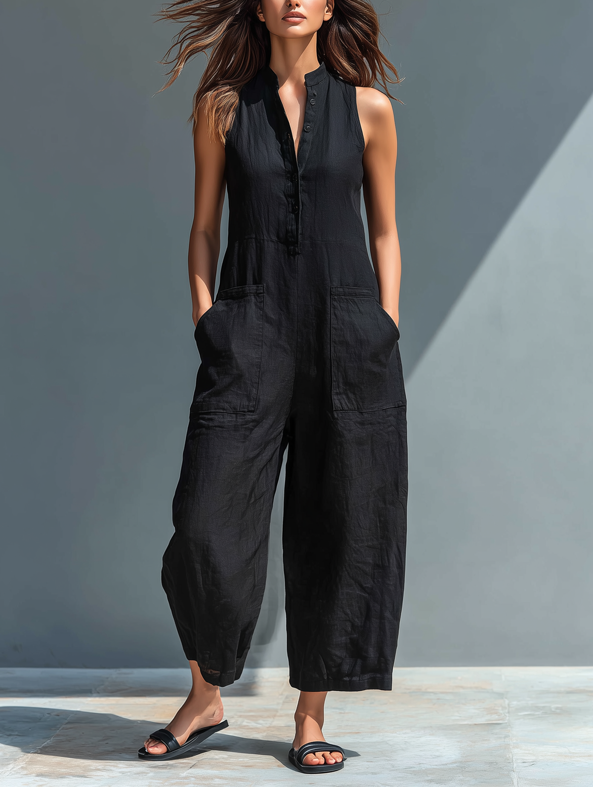 Lucinda | Women's Stylish Sleeveless Jumpsuit