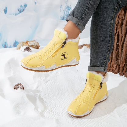 Léa | Women's Orthopedic Lace-Up Ergonomic Winter Comfort Ankle Boots
