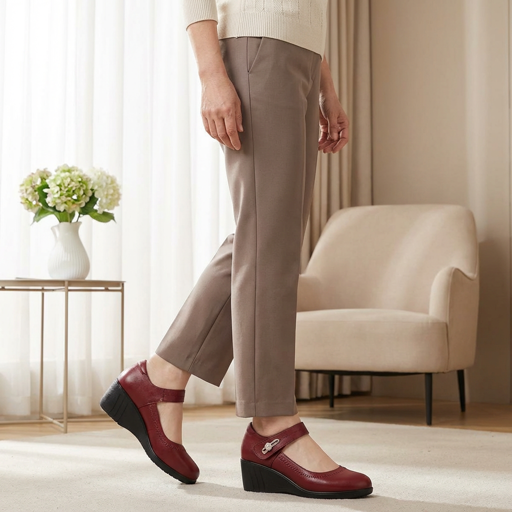 Lydia | Comfort Leather Support Shoes