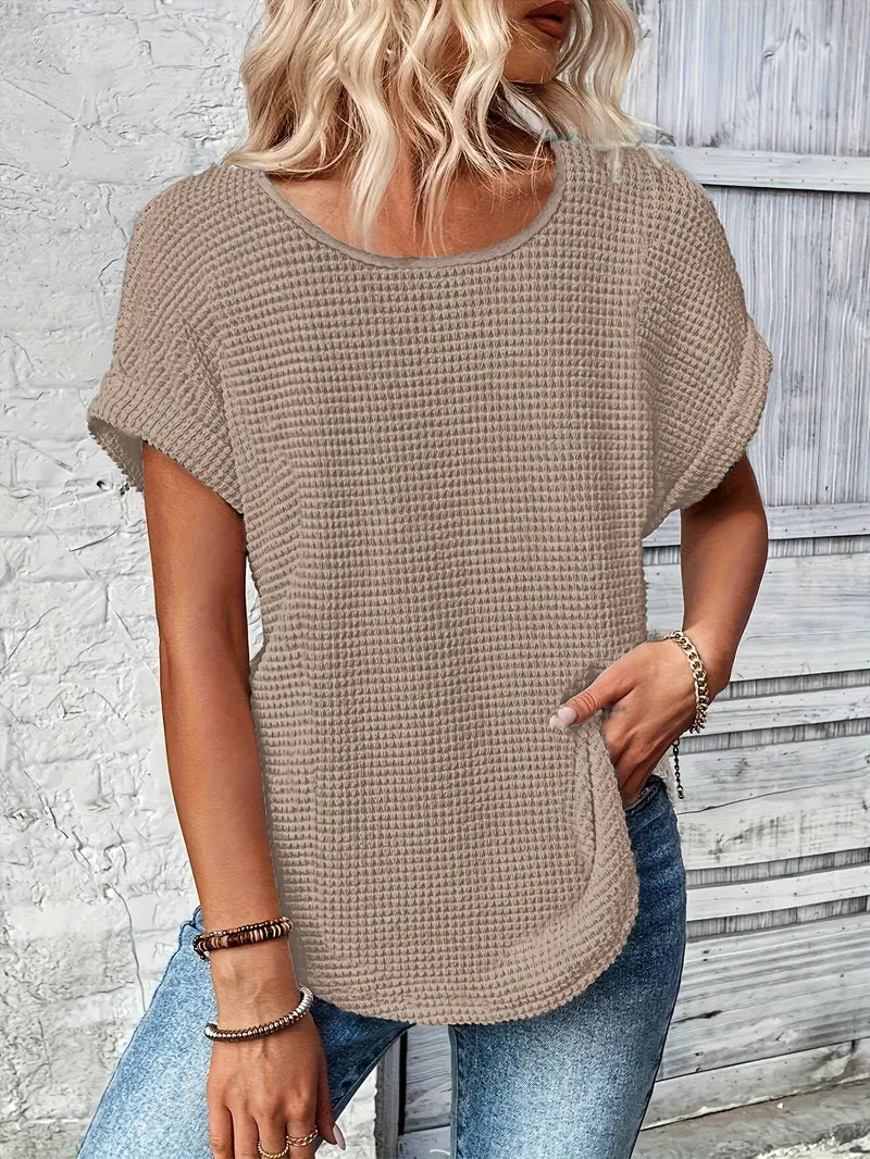 Oliv | Women's Comfy Round Neck T-Shirt