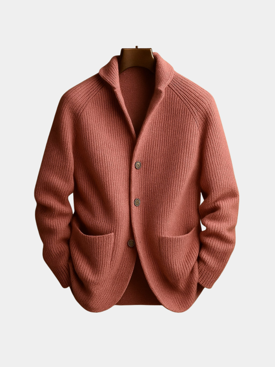 Silvoro | Men's Blend Cardigan with Pockets