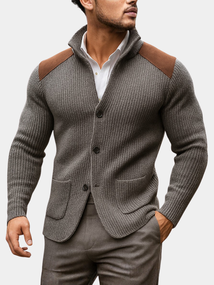 Silvoro | Men's Texture Blazer with Pockets