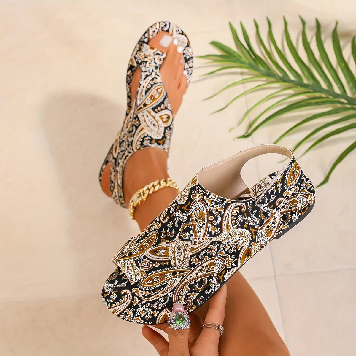 Rosa | Women's Breathable Open-Toe Vintage Bohemian Sandals