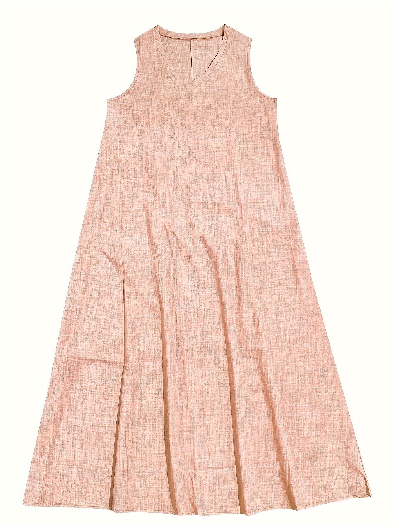 Rosie | Women's V-Neck Tank Midi Dress