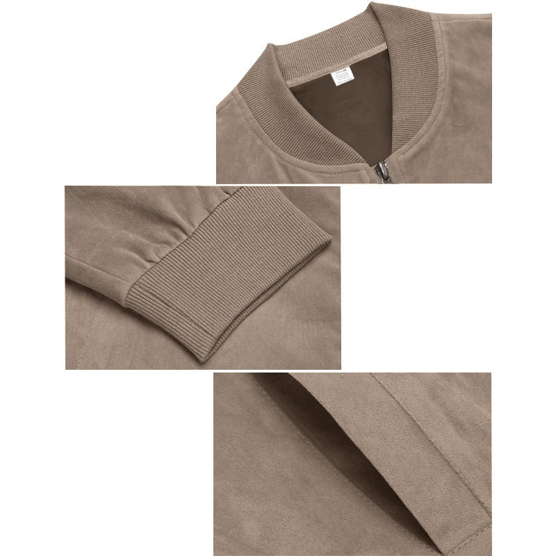 Conrad | Men's Classic & Stylish Bomber Jacket with Pockets
