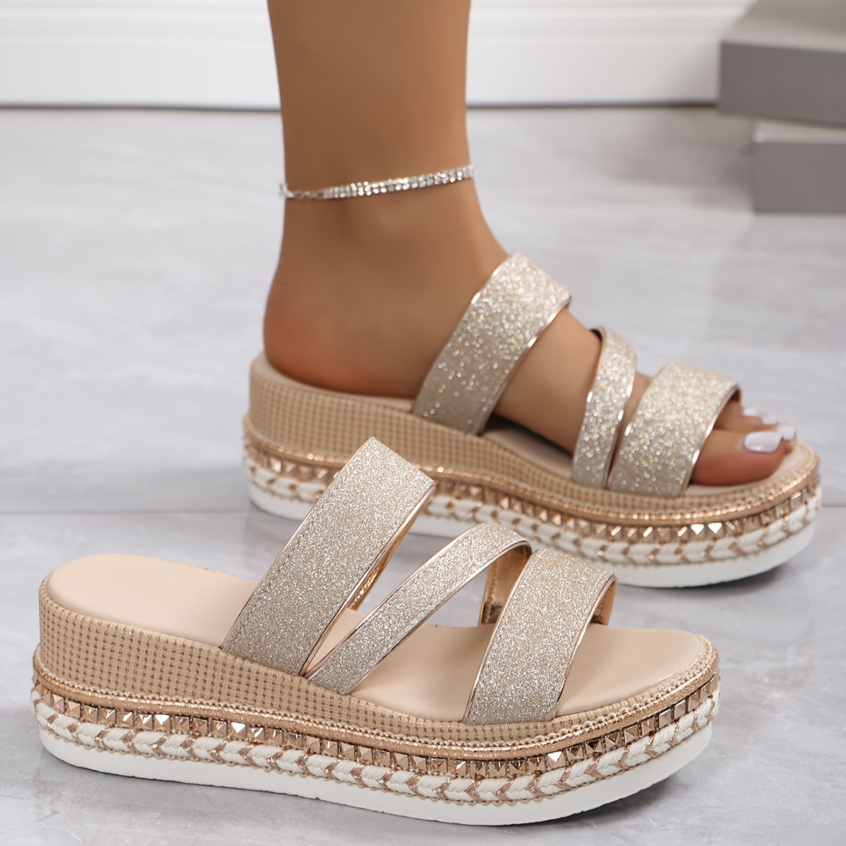 Lindy | Women's Orthopedic Open-Toe Comfortable Spring Sandals