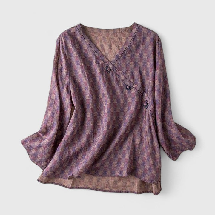 Solene | Women's Comfortable Blouse with Long Sleeve