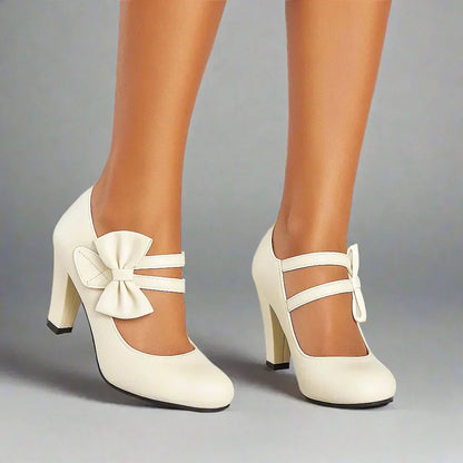Bel | Women's Cushioned Buckle Elegant Heels