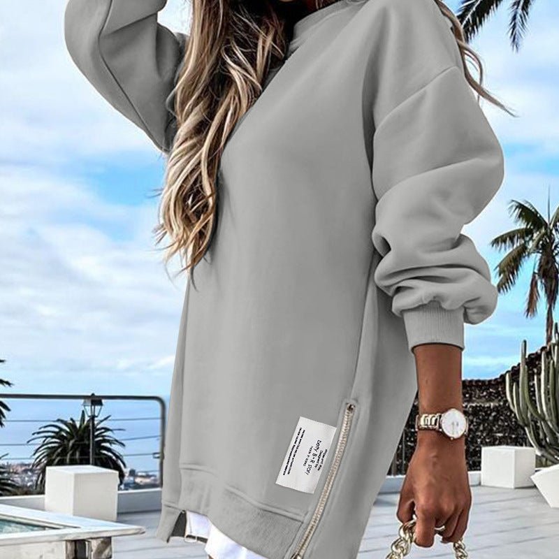 Luna | Women's Longline Solid Colour Short Jumper