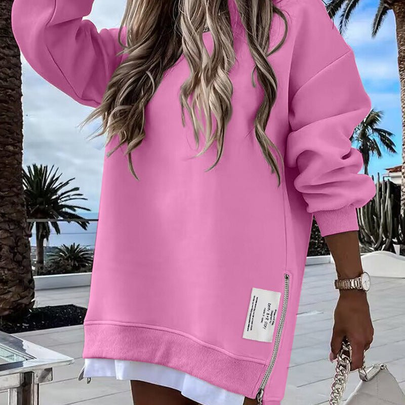 Luna | Women's Longline Solid Colour Short Jumper
