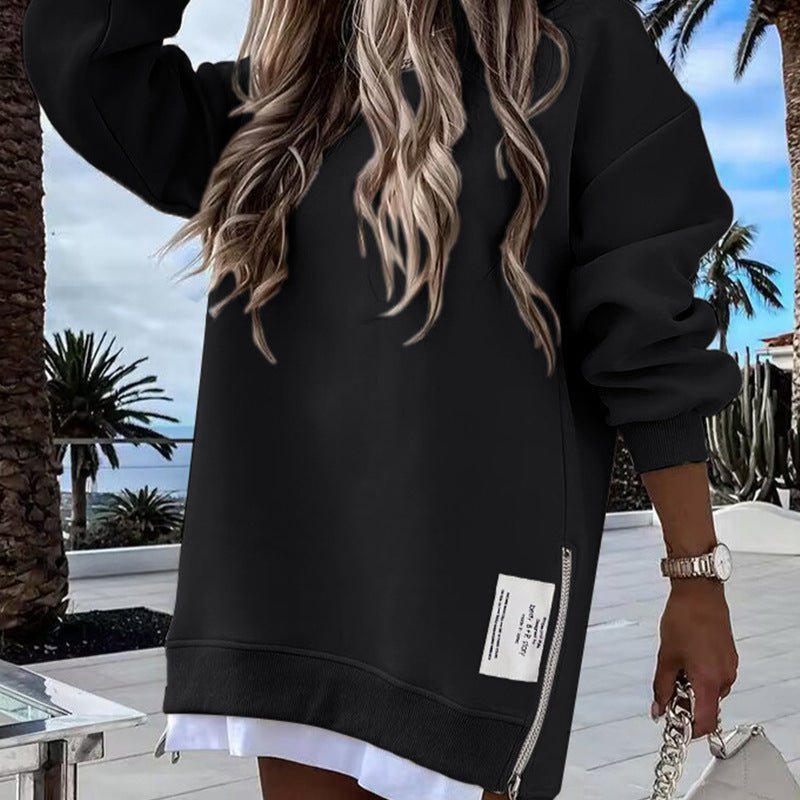 Luna | Women's Longline Solid Colour Short Jumper