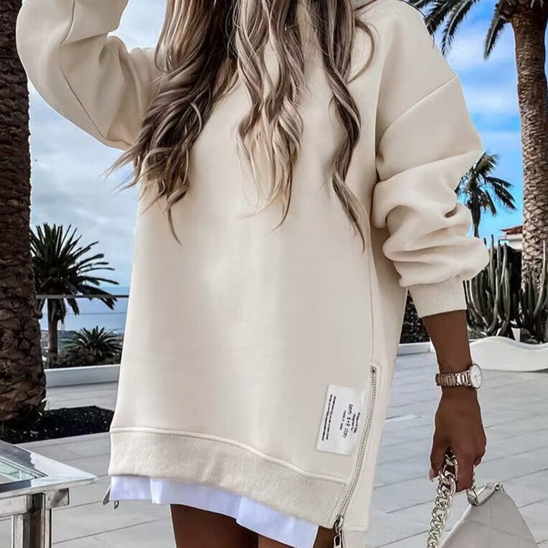 Luna | Women's Longline Solid Colour Short Jumper
