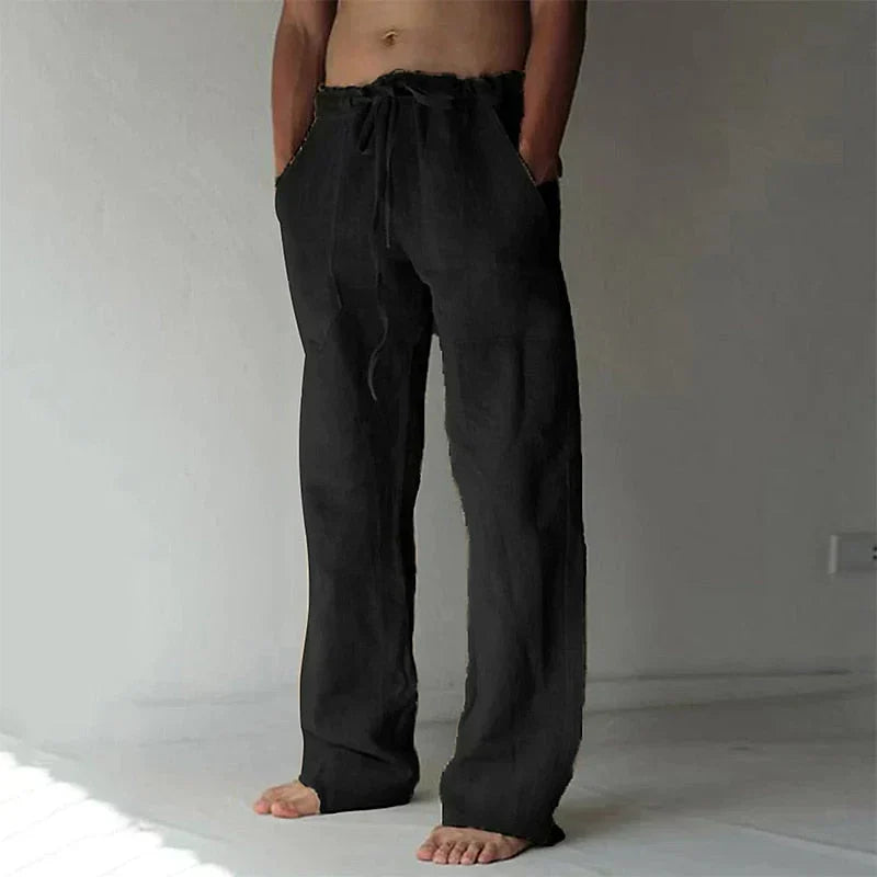 Davide | Men's Relaxed Trousers with Drawstring
