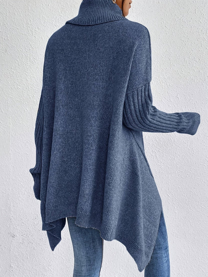 Irina | Oversized Turtleneck Sweater