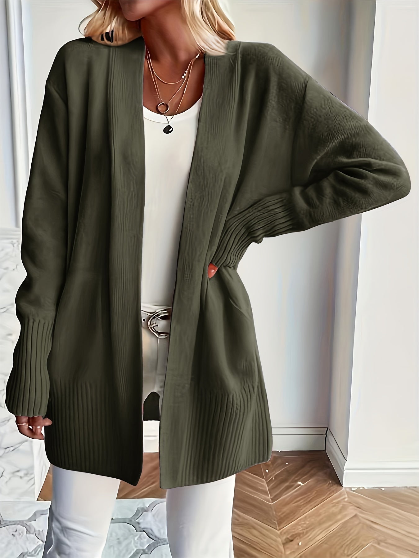 Flor | Women's Longline Relaxed Cozy Cardigan