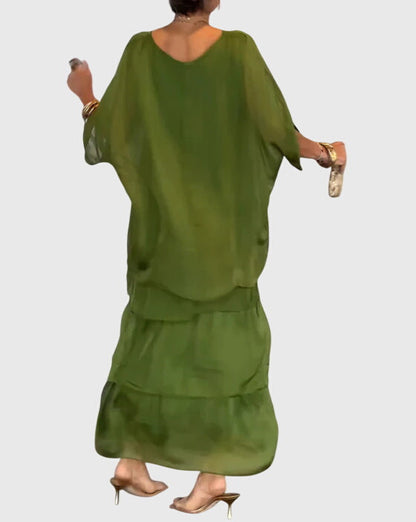 Susan | Women's Elegant Long Flowing Maxi Dress