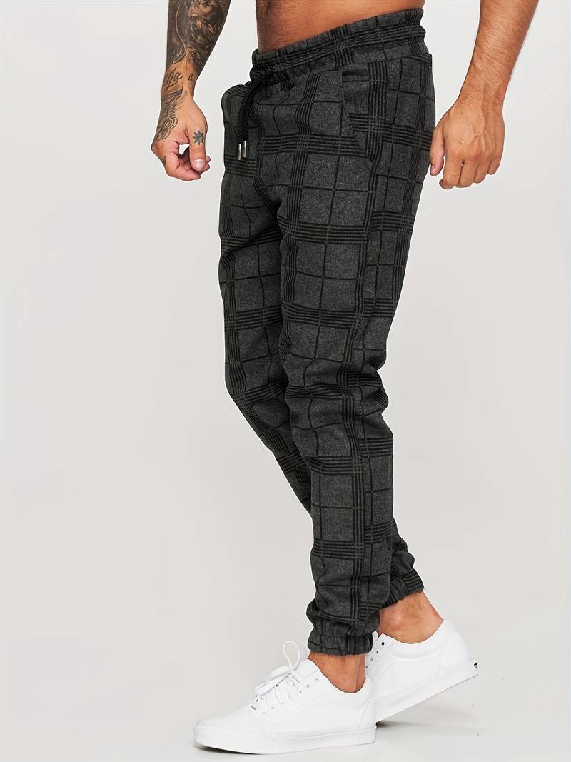 Stefan | Men's Stylish Jogging Trousers with Drawstring