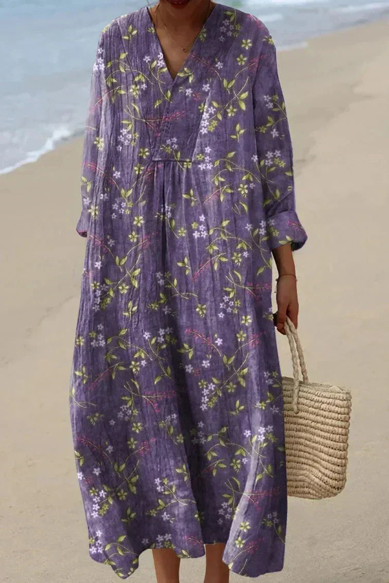 Ella | Women's Relaxed Blossom Midi Dress